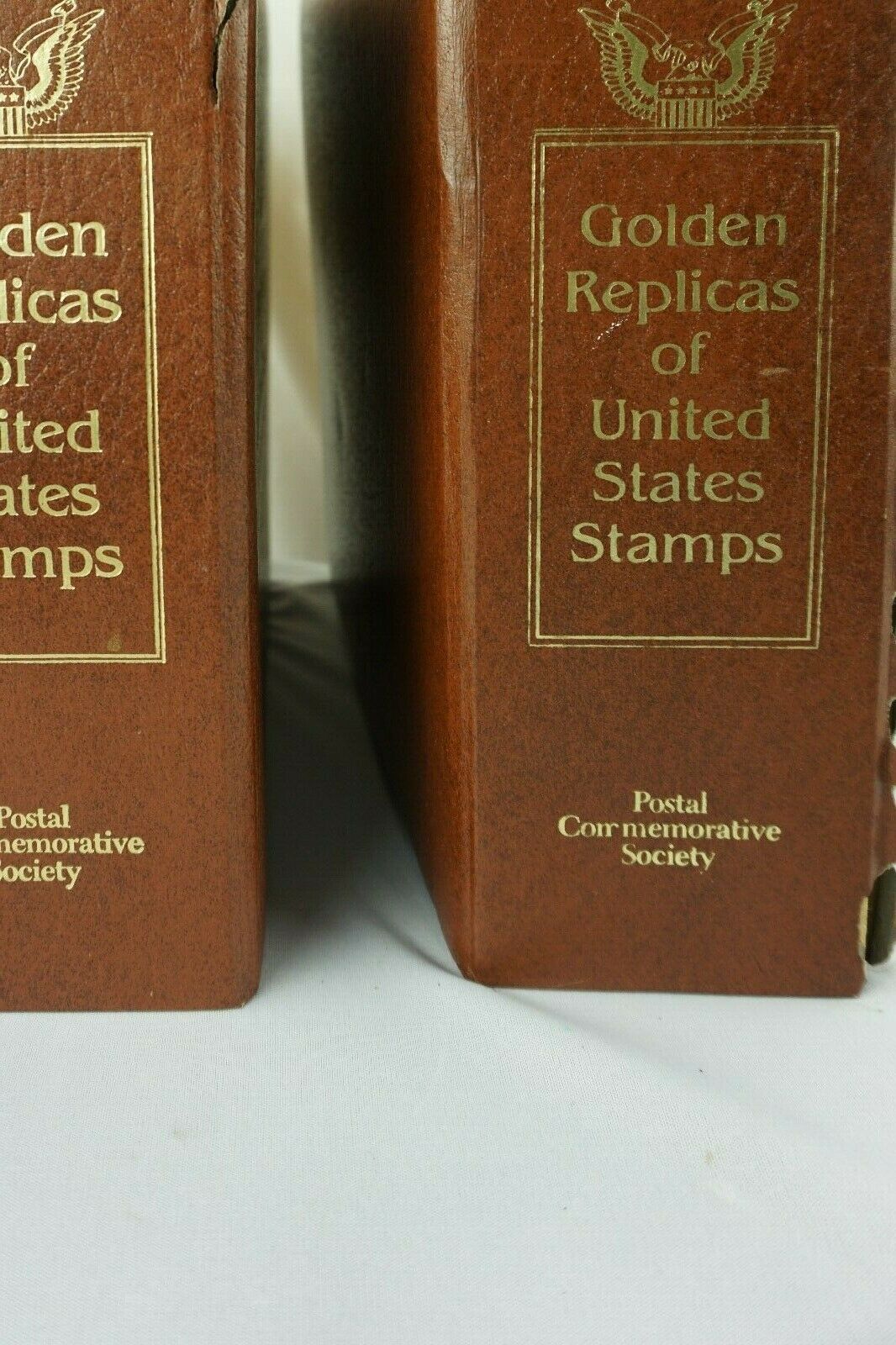 Golden Replicas Of United States Stamps Gleaming Surface 22kt Gold