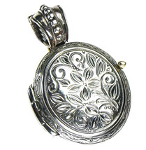 02003351 gerochristo 3351 medieval silver locket pendant 1 thumb200