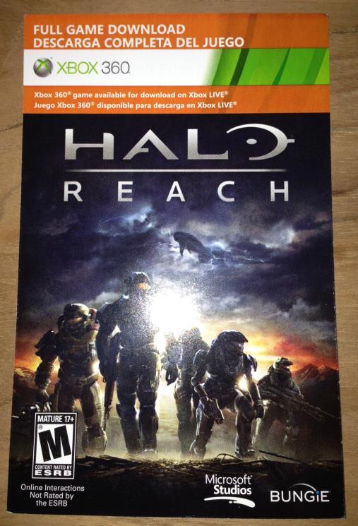 Halo: Reach, xbox 360/ONE game Full Download and 50 similar items