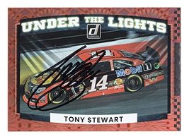 AUTOGRAPHED Tony Stewart 2022 Donruss Racing UNDER THE LIGHTS Rare Inser... - $54.00