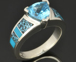Cs023 topaz kingman spiderweb turquoise and plain blue turquoise 1 thumb155 crop