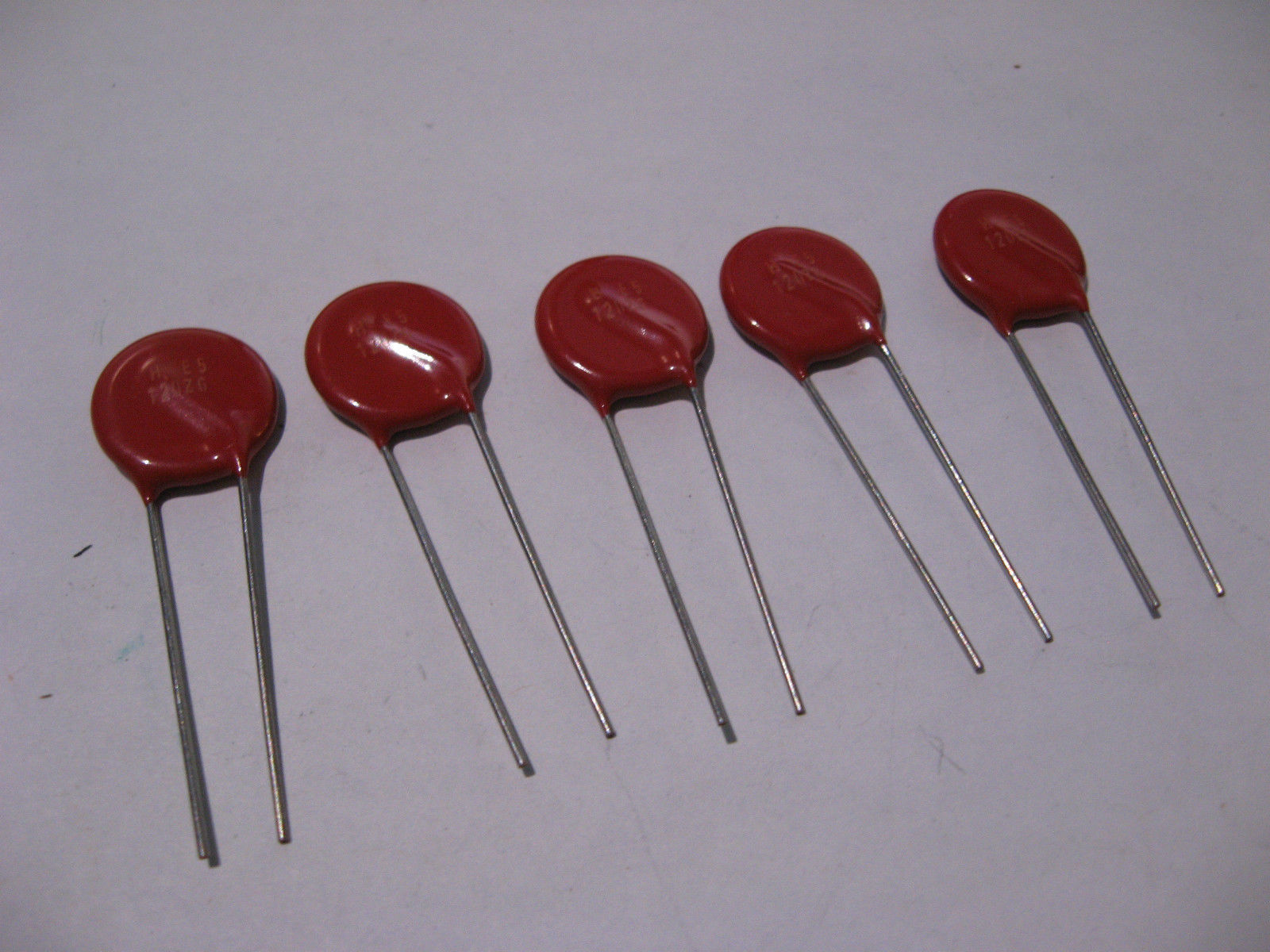 Lot of 5 Harris 120Z6 Metal Oxide Varistor MOV Radial Leads NOS