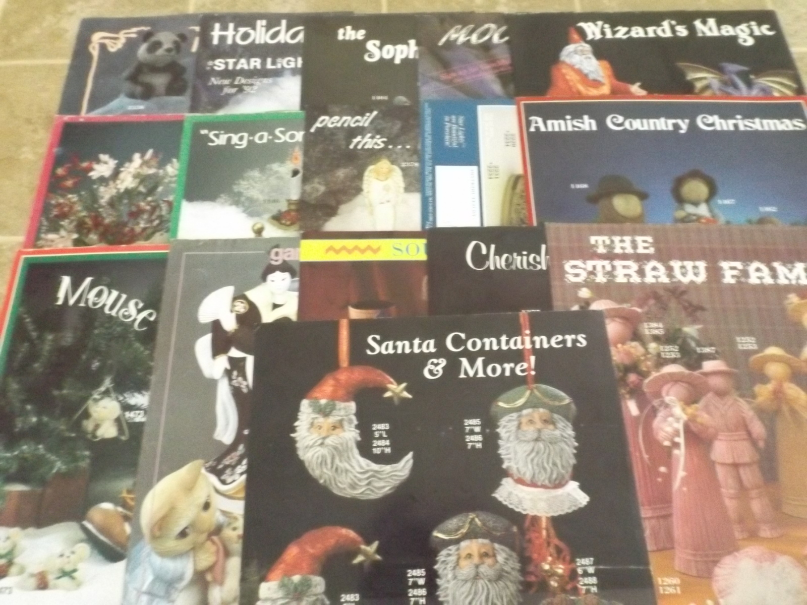 16 Gare Ceramic Technique Sheets 1986 to 1993 3 Other Ceramics