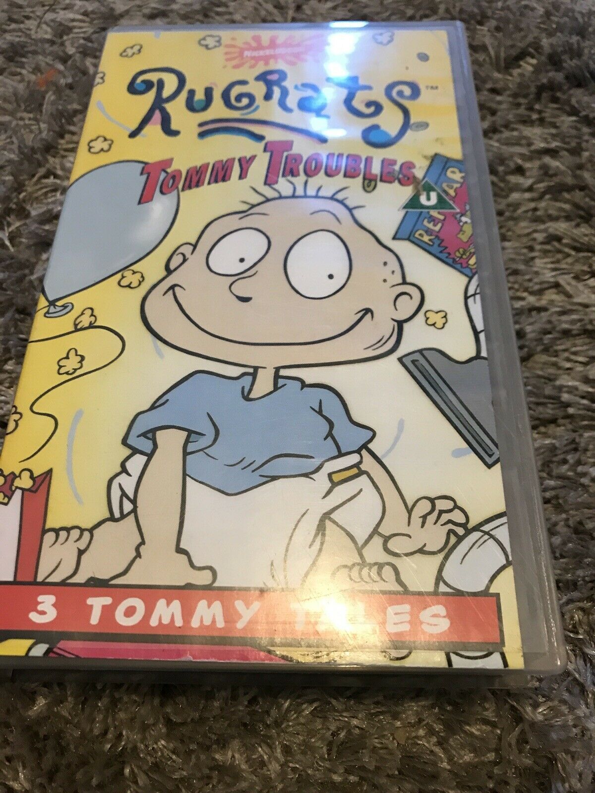 Rugrats - Tommy Troubles VHS Video Tape Classic Childrens Cartoon 1996 ...