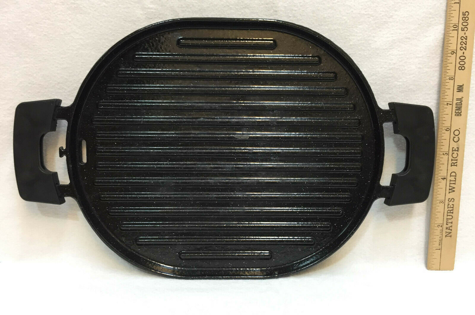 NuWave Grill Cast Iron Enamel Enamelware Graniteware Stove Top