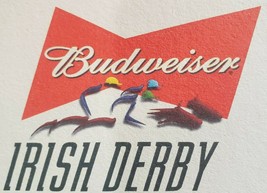 Budweiser Beer Coasters Mix of 5 Man Cave Beer Racing Bud - $11.25