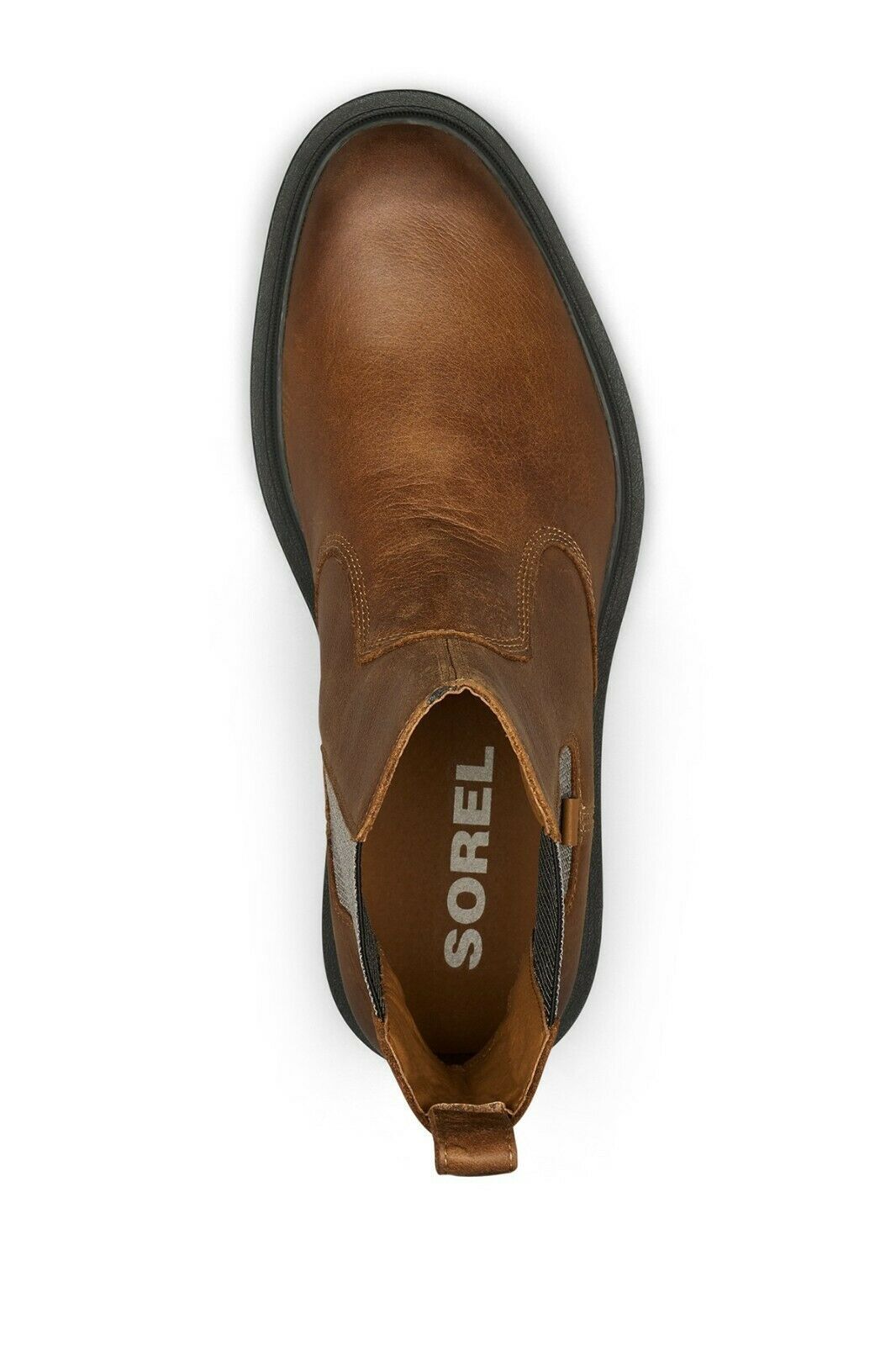 lug sole chelsea boots tan