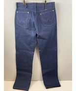 Vtg Wrangler Jeans 34x32 Made in USA WPL6426 100% Cotton Denim AC37 - $37.87