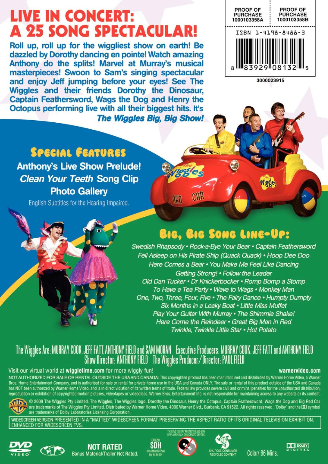 The Wiggles Big Big Show Dvd Dvd Movies And Tv