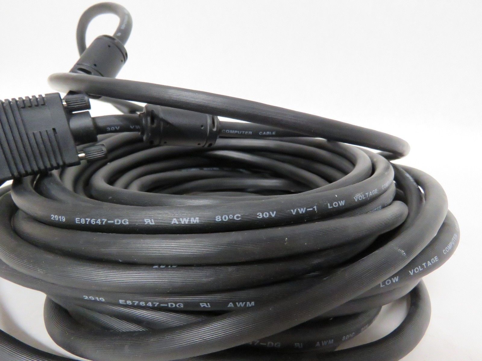 AWM E87647DG, LOW VOLTAGE COMPUTER CABLE VW1 30V 2919 80c 50' FOOT Monitor/AV Cables