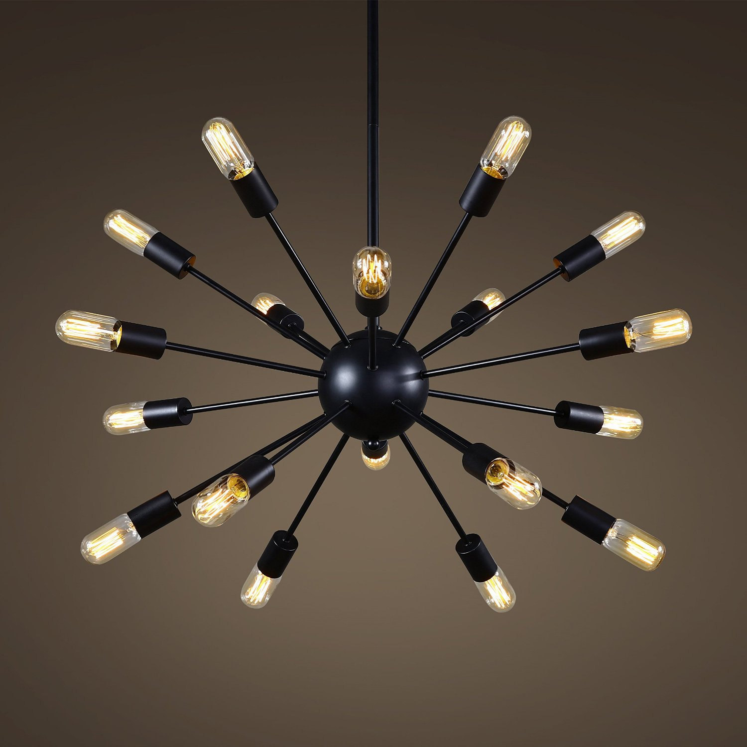 Vintage Metal Large Sputnik Chandelier With And 50 Similar Items Il Fullxfull 1025073477 Nhz7 Vintage Metal Large Sputnik Chandelier With 18 Lights Painted