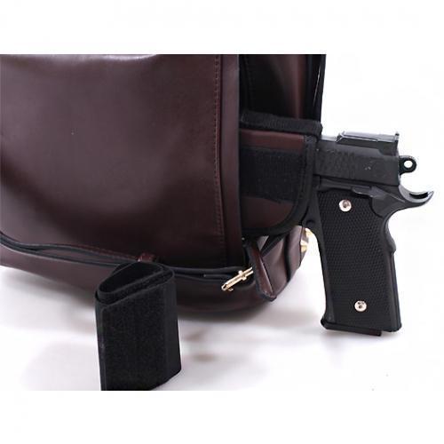 Emperia Outfitters Concealed Carry Bucket Bag Emma (Coffee