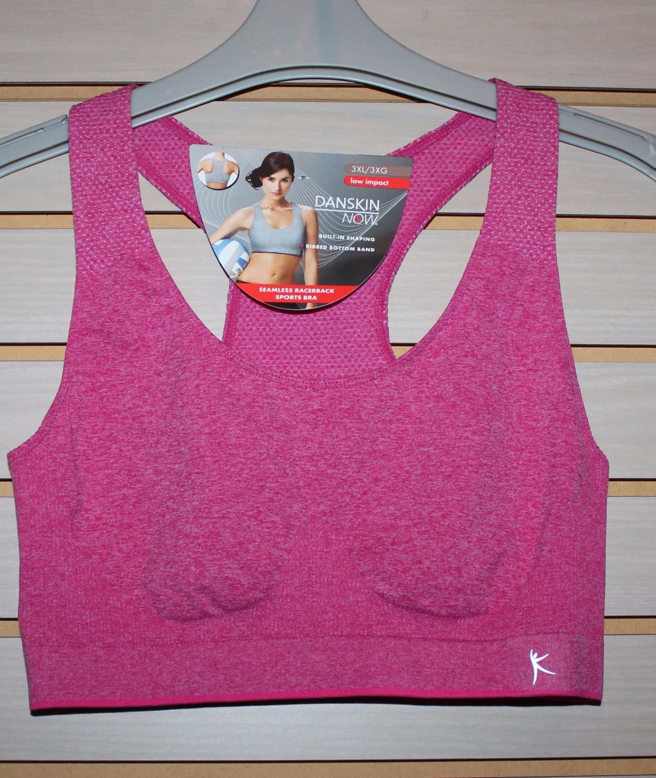 danskin now racerback sports bra