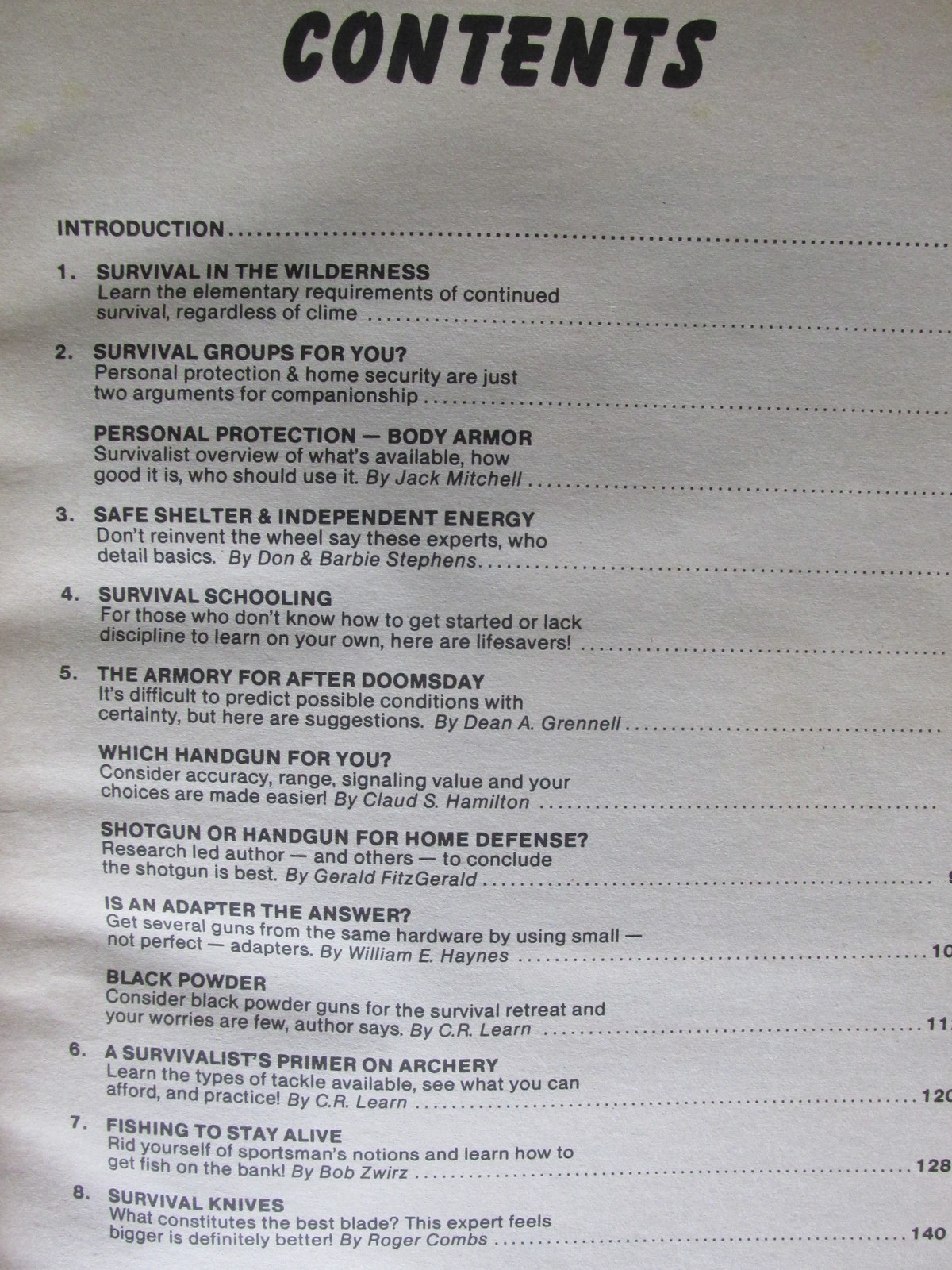 The Complete Survival Guide, 1983 Prepare For and Survive Disasters