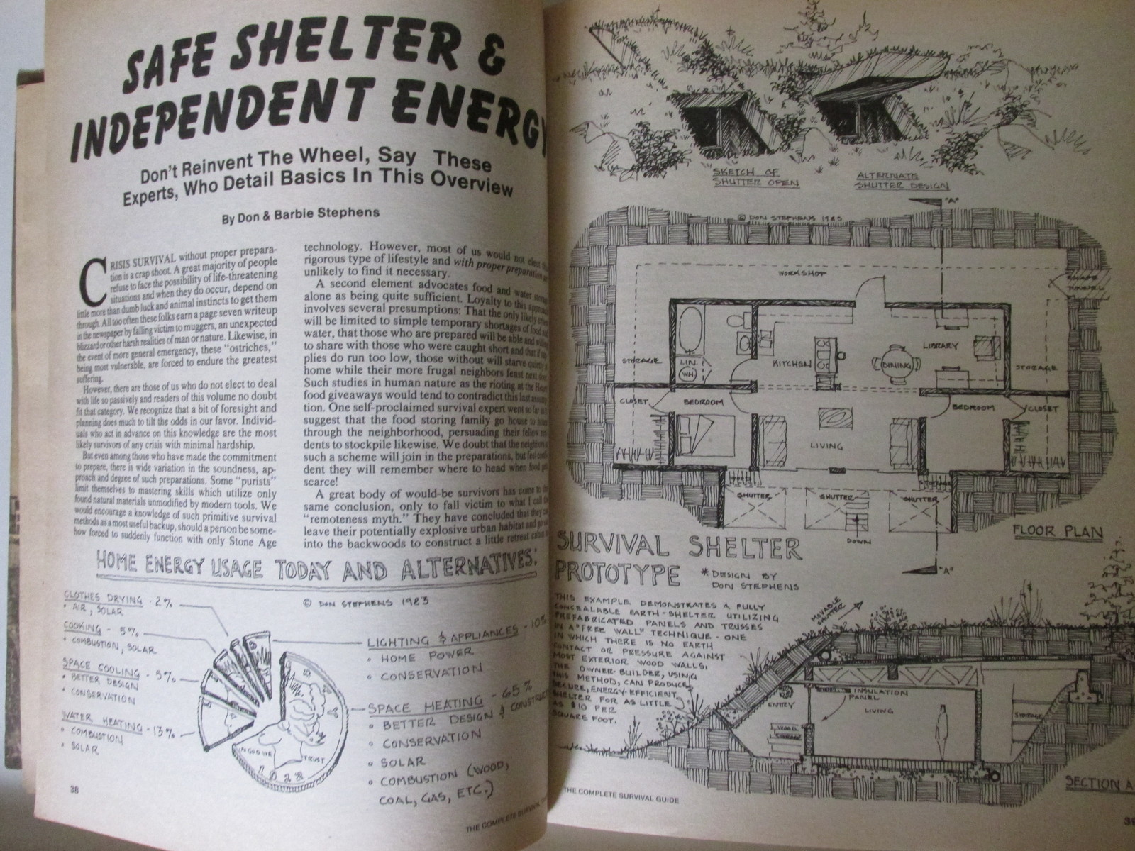 The Complete Survival Guide, 1983 Prepare For and Survive Disasters