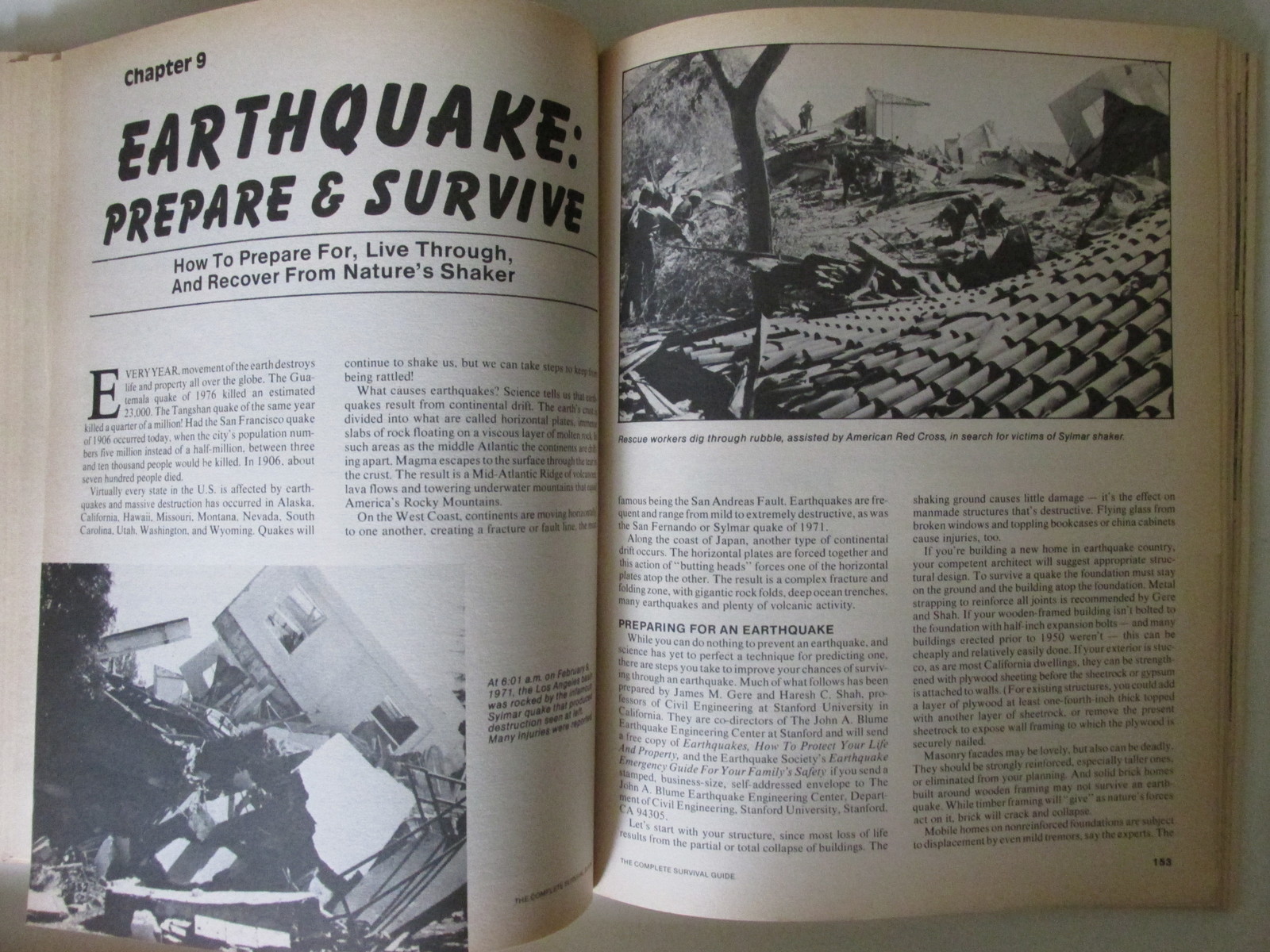The Complete Survival Guide, 1983 Prepare For and Survive Disasters