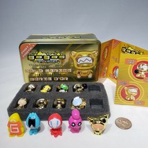 Lot of 13 Gogos Crazy Bones 8 GOLD Series Limited Edition Part 1 Tin Plus 5 - $21.95