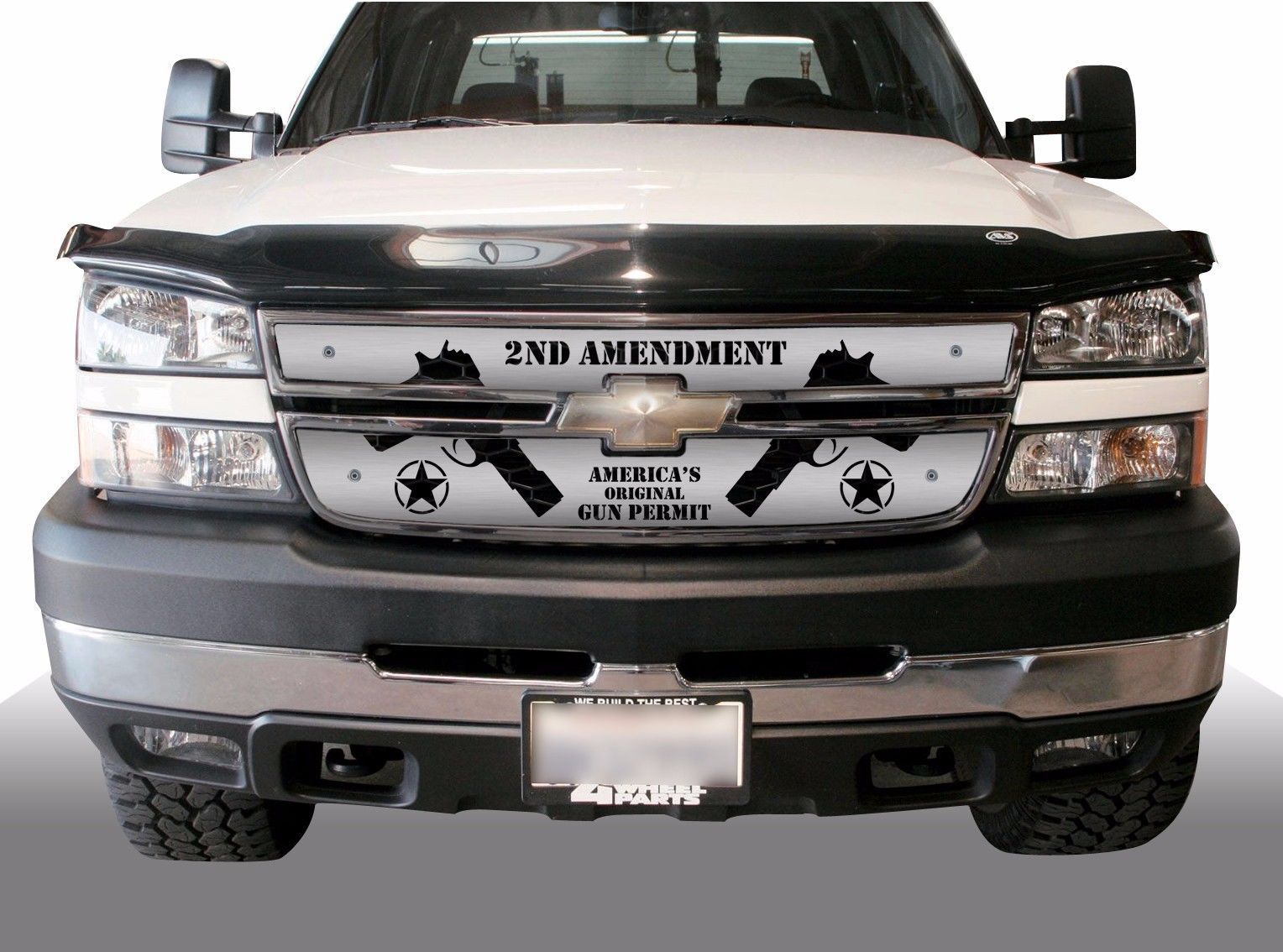 Chevy Silverado Grill 2500/3500 Cold Front Winter Grille 0507 Cover 2