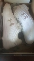 Under armour football cleats size 15 White - $130.25