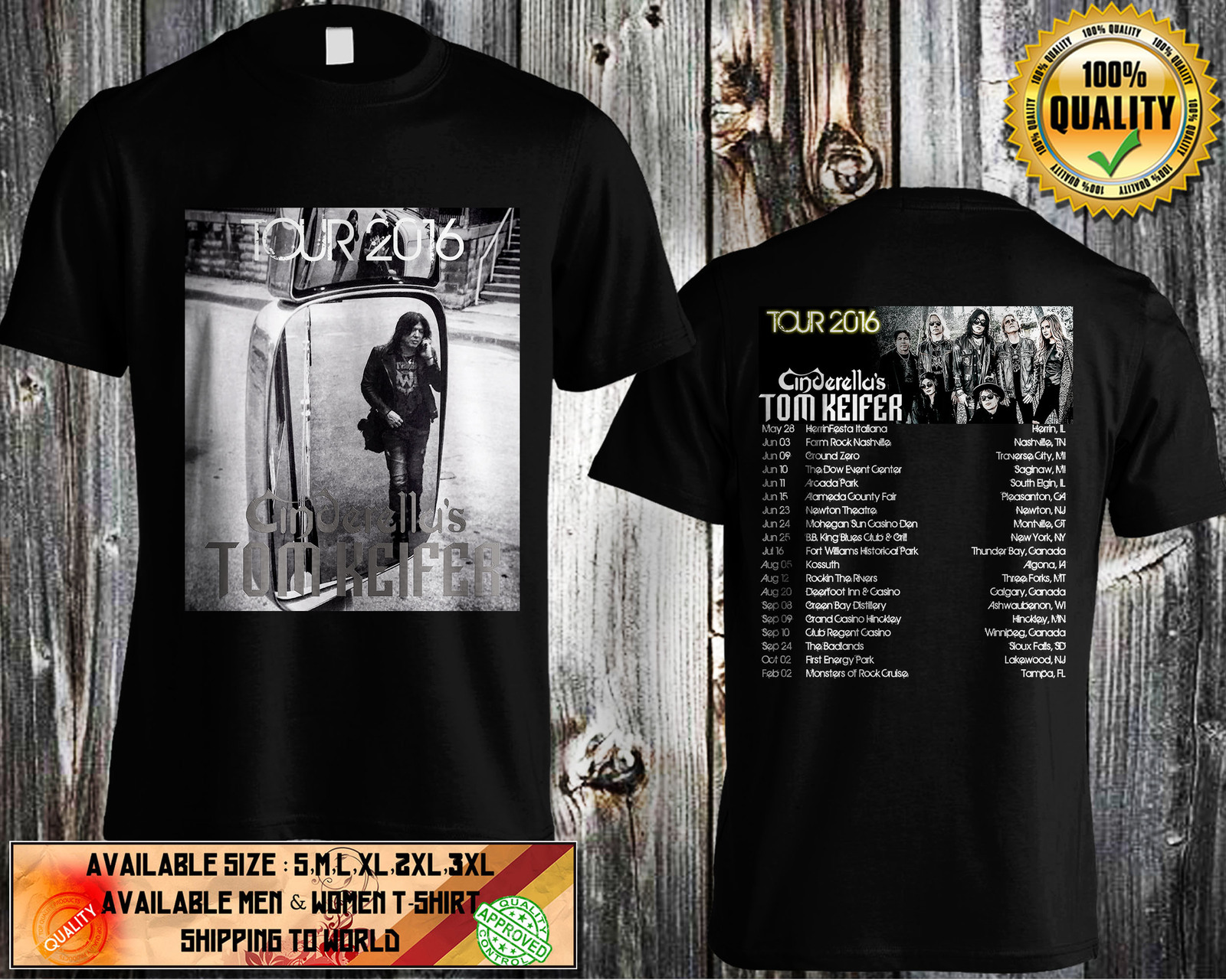 tom keifer t shirt