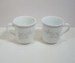 Corelle Queens Lace Pair of Cups Microwave Safe - $5.95