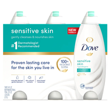 Dove Nourishing Body Wash, Sensitive Skin (24 fl. oz., 3 pk.) - $40.54