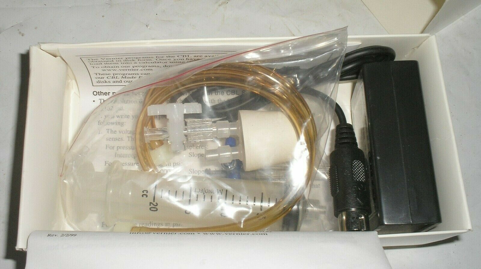 New VERNIER GAS PRESSURE SENSOR PSDIN Other Medical & Lab Equipment