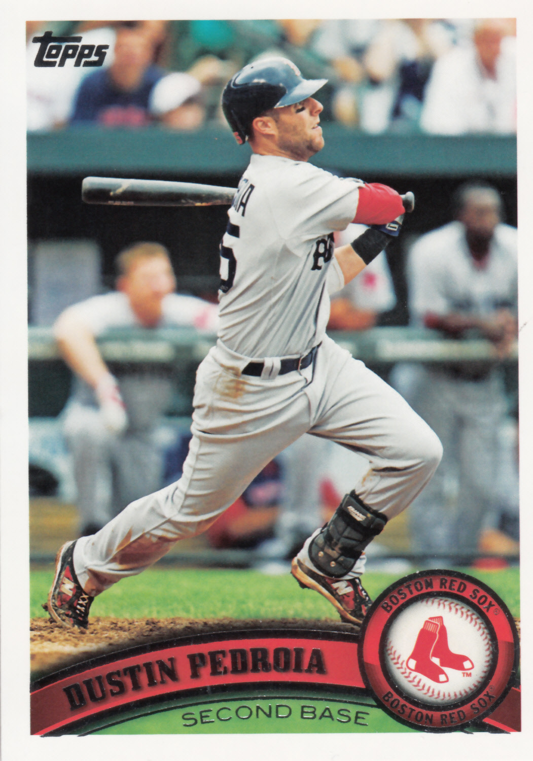 Dustin Pedroia 2011 Topps Series 2 Card 480 Baseball Cards
