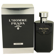 Prada L'Homme Prada Intense 3.4 Oz Eau De Parfum Cologne Spray image 4