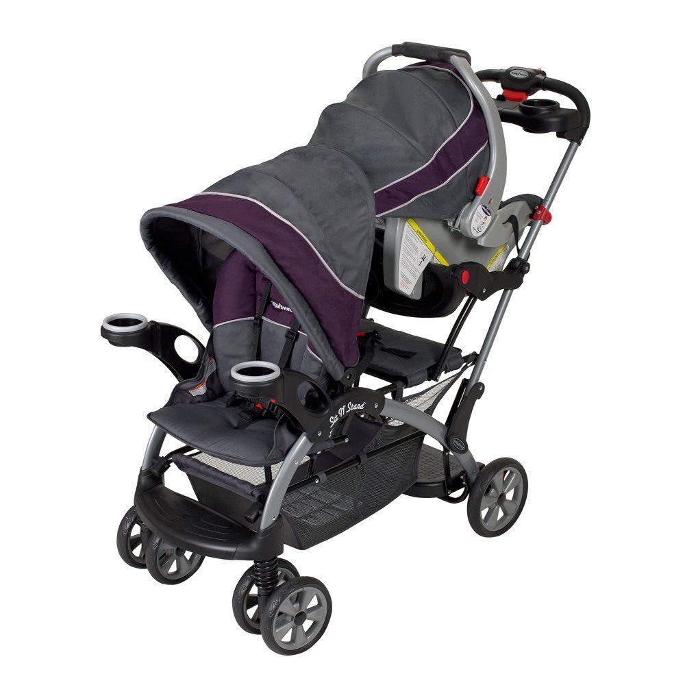 Double Twin Stroller Travel System with 2 Infant Car Seats  Other