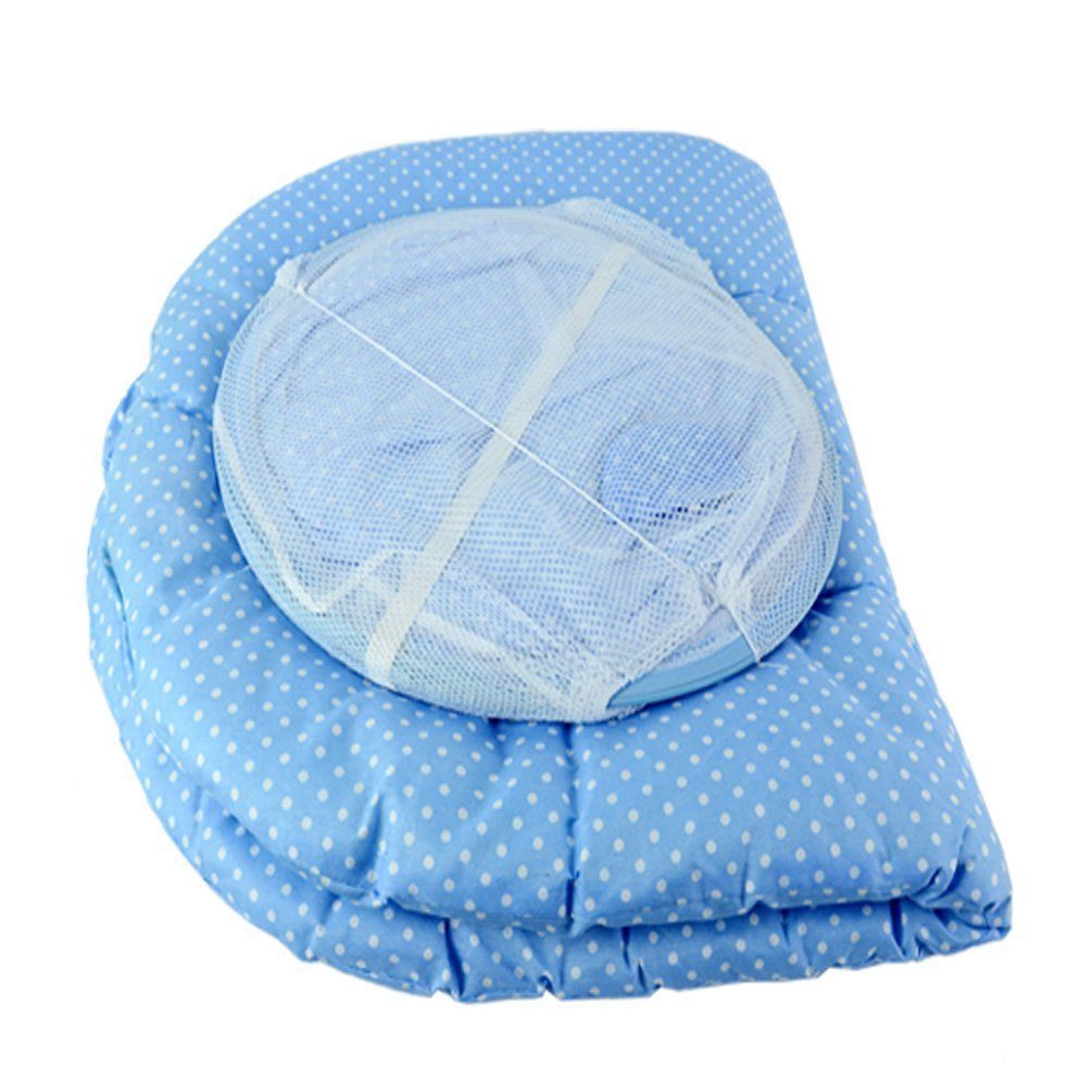 Foldable Baby Crib Padded Mattress n Pillow Portable Travel Tent