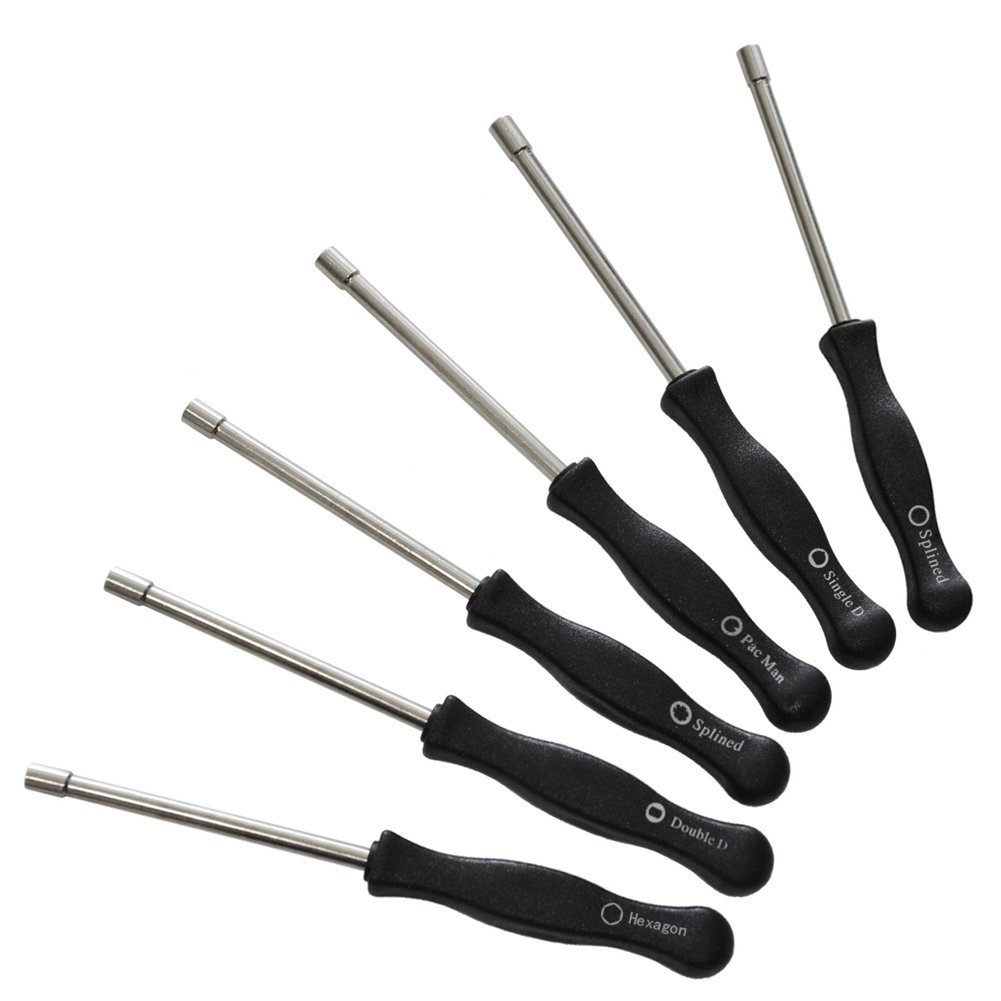 6 Piece 2 Cycle Carburetor Adjusting Tool Chainsaws Engine Tune Up ...