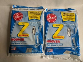 Genuine Hoover Type Z Allergen Filtration Vacuum Bags 4 Pack New Upright - $4.94