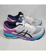 Asics Womens Gel Kayano 26 1012A457 White Running Shoes Sneakers Size 8.5 - $42.96