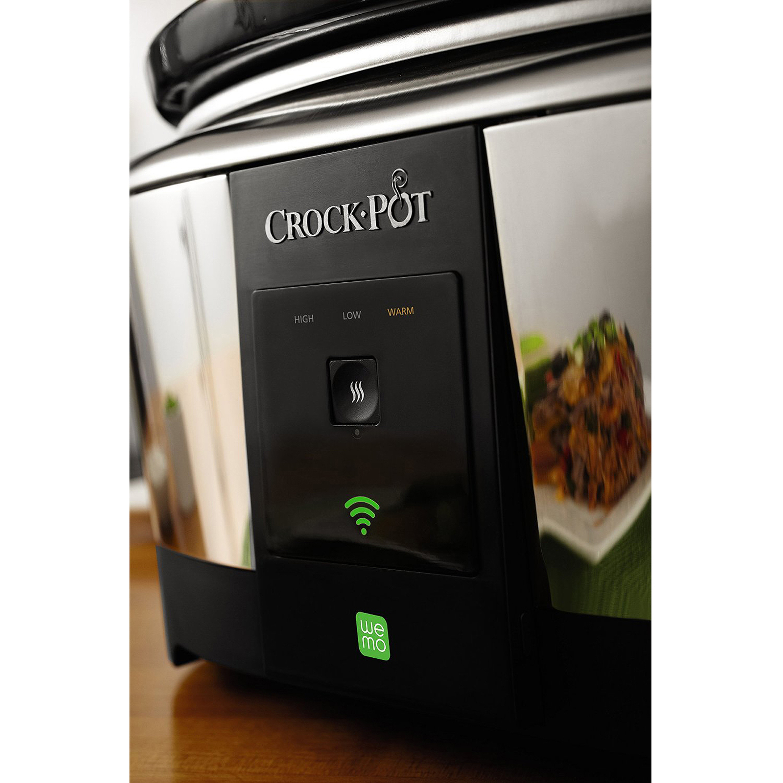 6Quart Smart WiFi Cellphone Programmable Slow Cooker Crock Pot