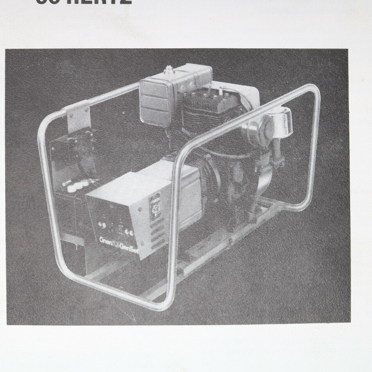 Vintage Onan Lightweight Portable Generator Operators Manual & Parts