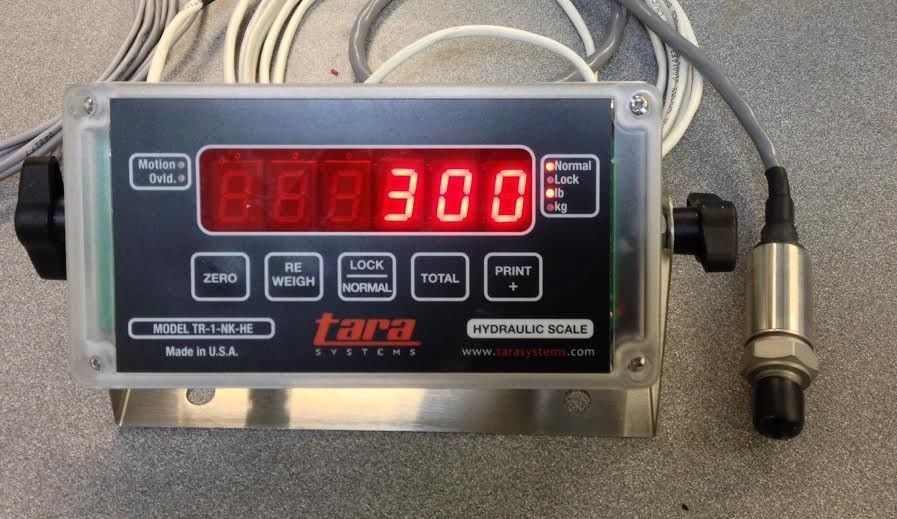 FORKLIFT SCALE / FRONT END LOADER SCALE / BUCKET / BOBCAT / ON BOARD