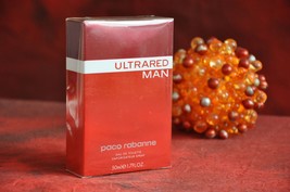PACO RABANNE ULTRARED MAN EDT 50ml., DISCONTINUED, RARE, NEW IN BOX SEAL... - $176.00