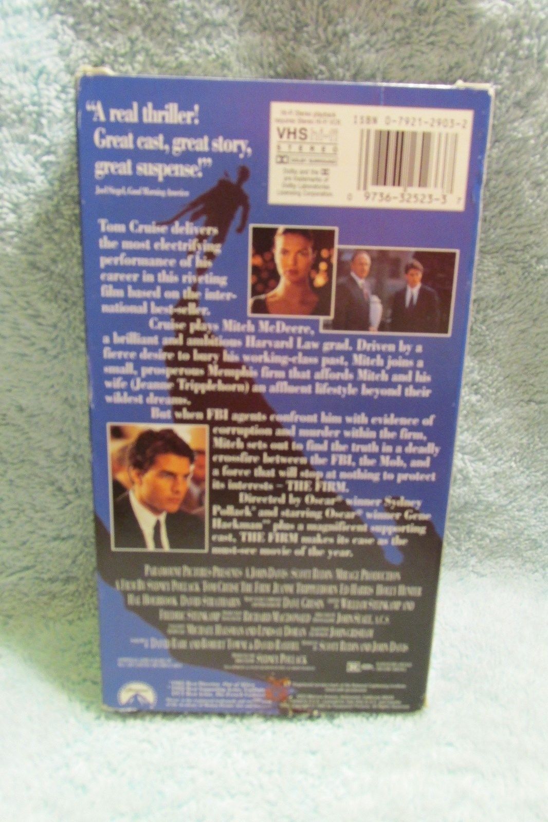 The Firm VHS Tom Cruise - VHS Tapes