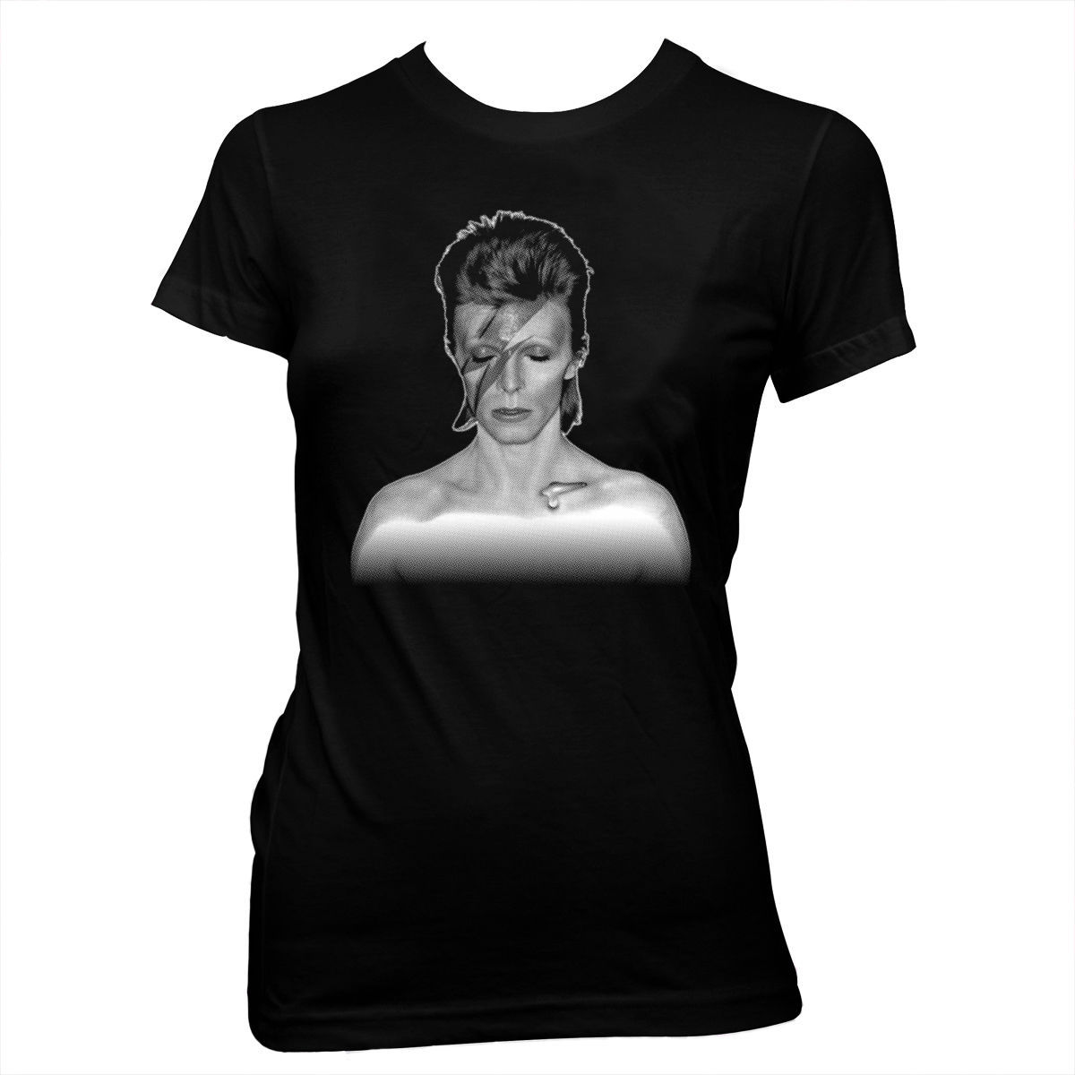 David Bowie - Aladdin Sane - Pre-shrunk Women's 100% Cotton T-Shirt