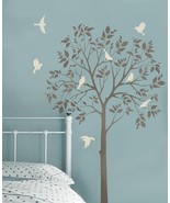 Large Tree and Birds Stencils - Reusable Stencils for DIY Decor - Better... - $79.95