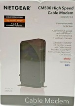 Netgear High-Speed Cable Modem DOCSIS 3.0 680Mbps Download Speed Sealed New - $39.59