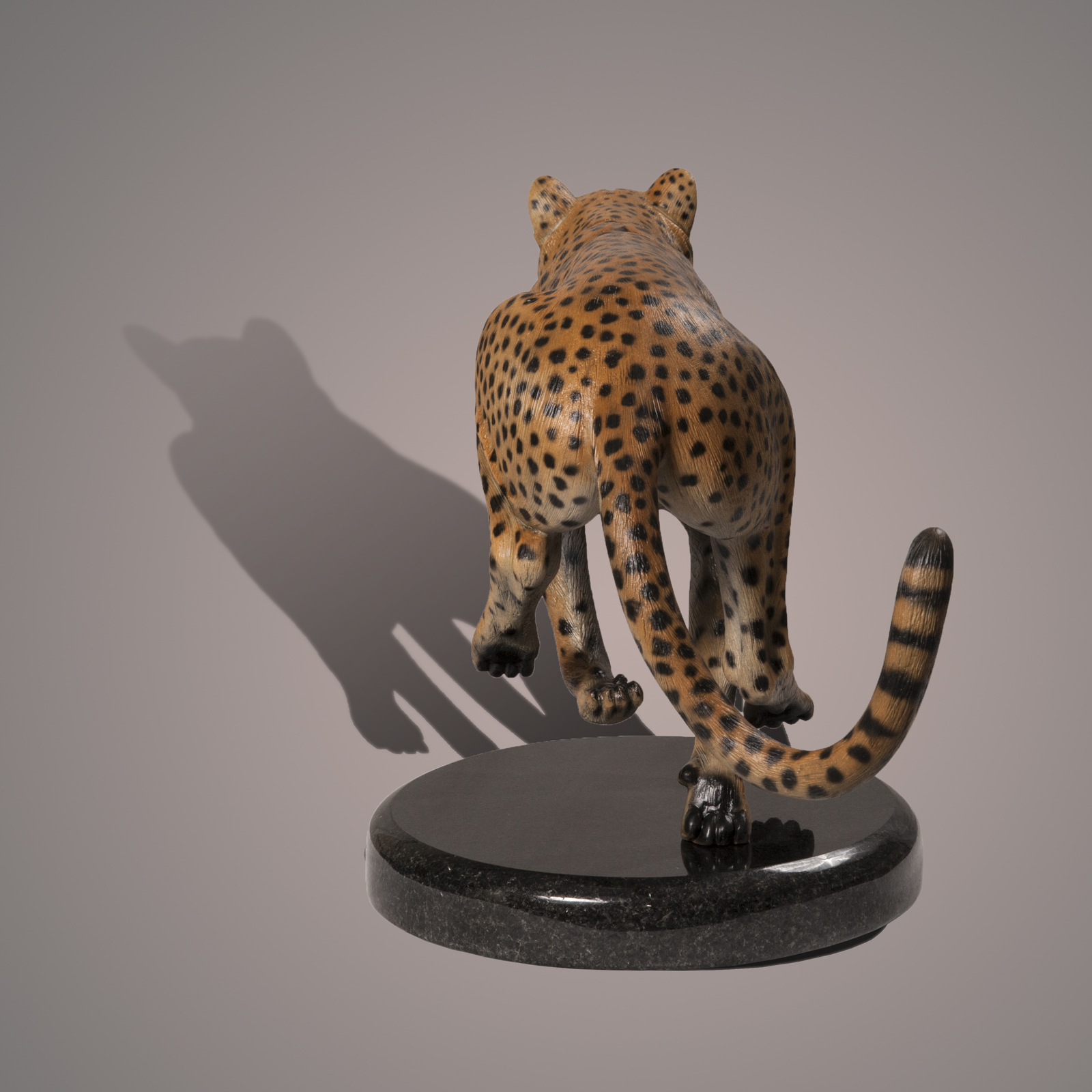 BRONZE "The Cheetah" Amazing Detail!!! Limited Edition SCULPTURE by