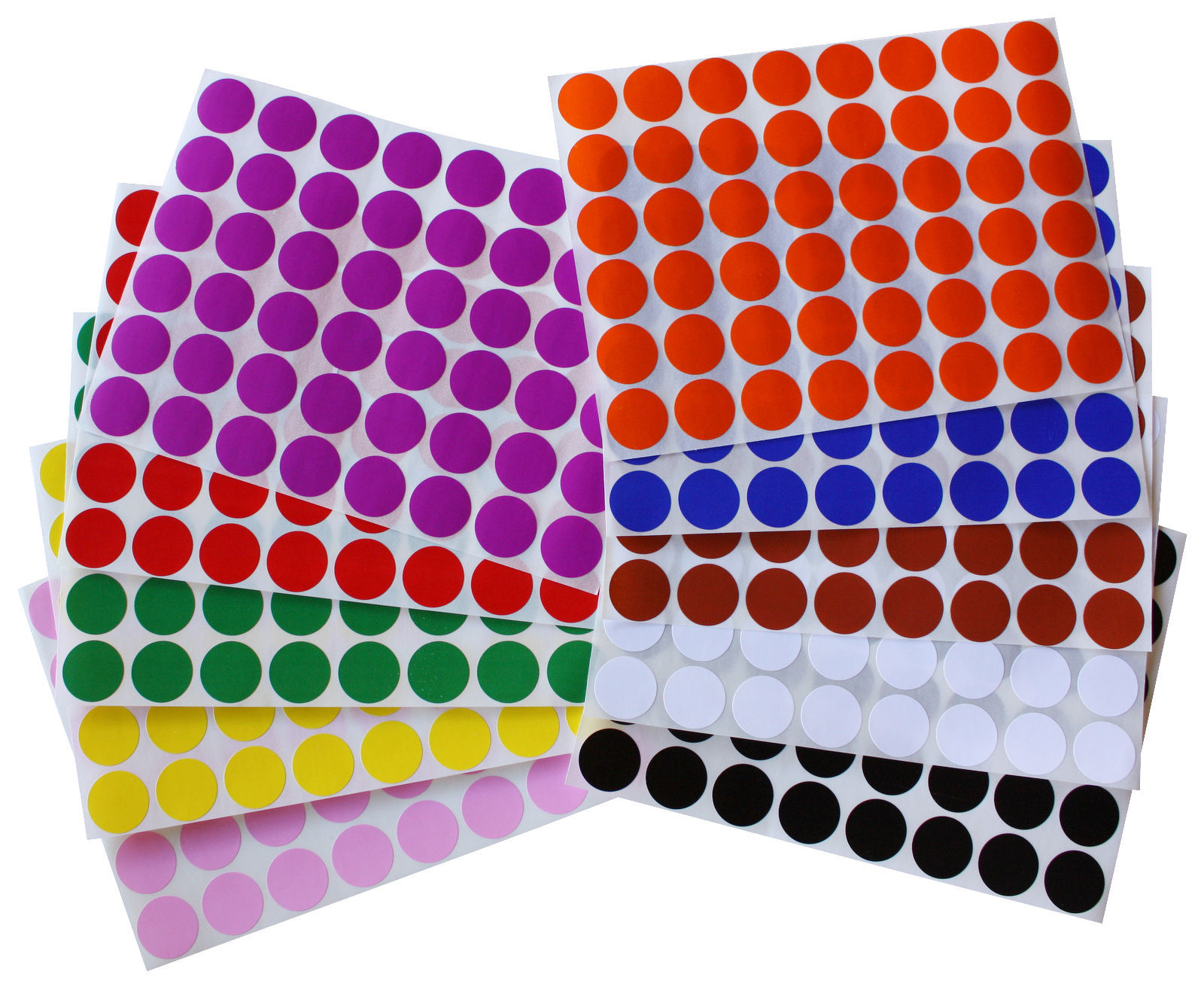 thumbnail image 2 of Royal Green 1-Inch Colored Dot Labels – 25mm Adhesive Stickers For Moving/Organization 2 of 3