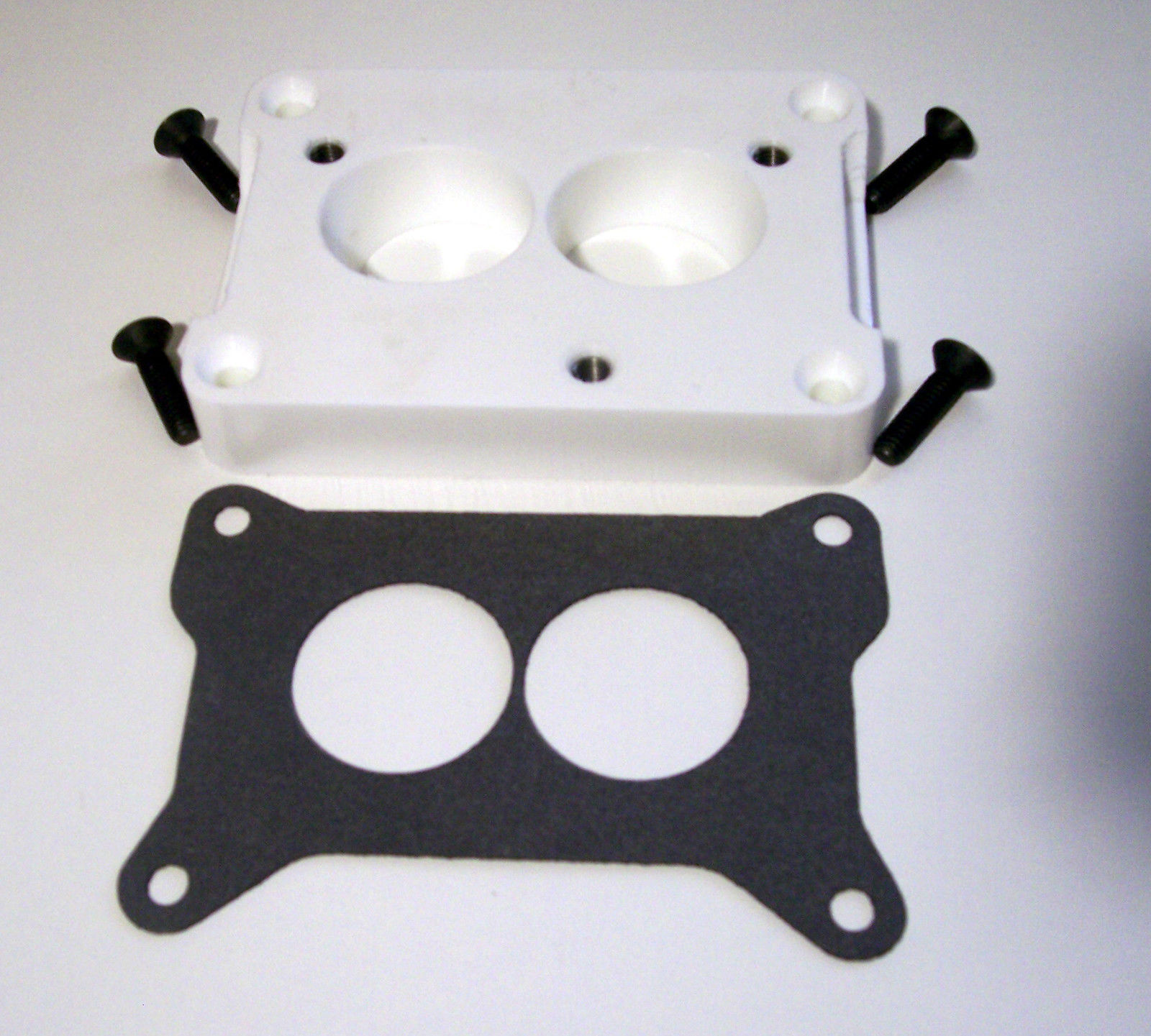 Chevy TBI to Holley 4412, 2300, or Autolite intake manifold adapter