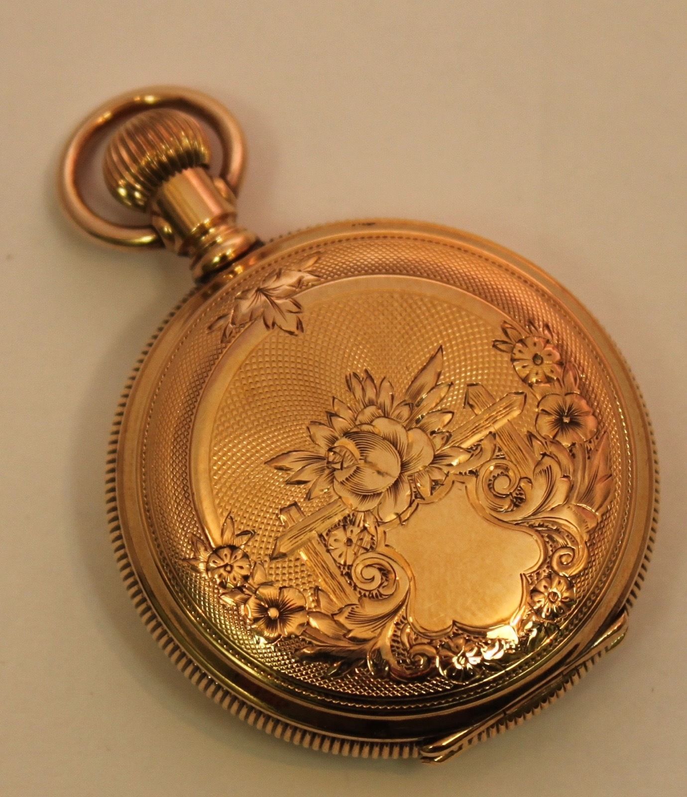 elgin gold pocket watch