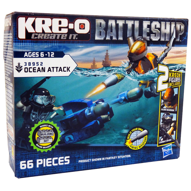 KRE-O Battleship Ocean Attack Set (38952)