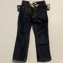 Levi’s Boys 511 Slim Fit Jeans Size 4 Reg Denim Dark Blue Adjustable Waist NEW - $24.25