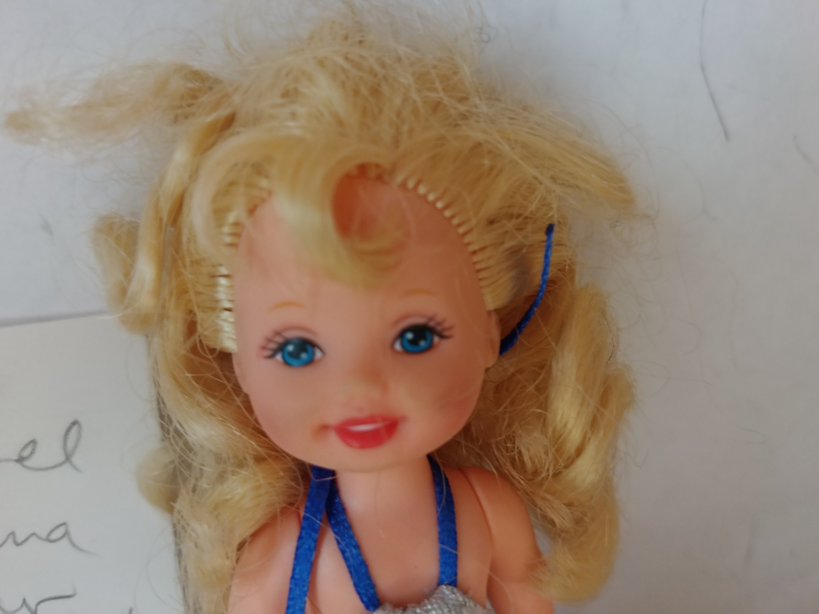 1994 Barbies's Little Sister Kelly Gymnast Olympics with Medal & Trophy