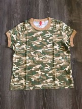 Exist Camouflage Short Sleeve Tshirt Size XL For Girl - $10.00